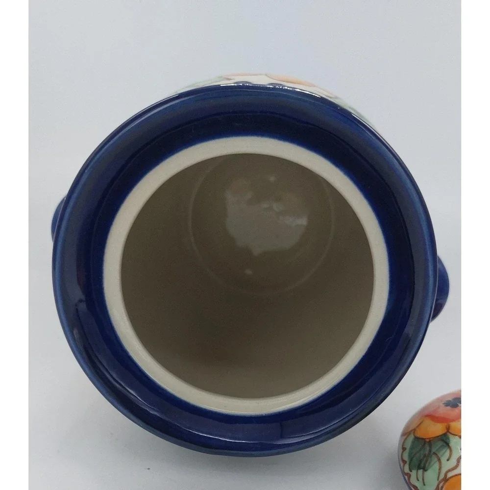 Polish Pottery Stoneware Boleslawiec Unikat Poland Canister Jar ~Jolanta Okraska